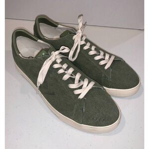 CLAE Men's Textile Canvas Sneakers Shoes Size 13 US Olive Green Casual Preppy